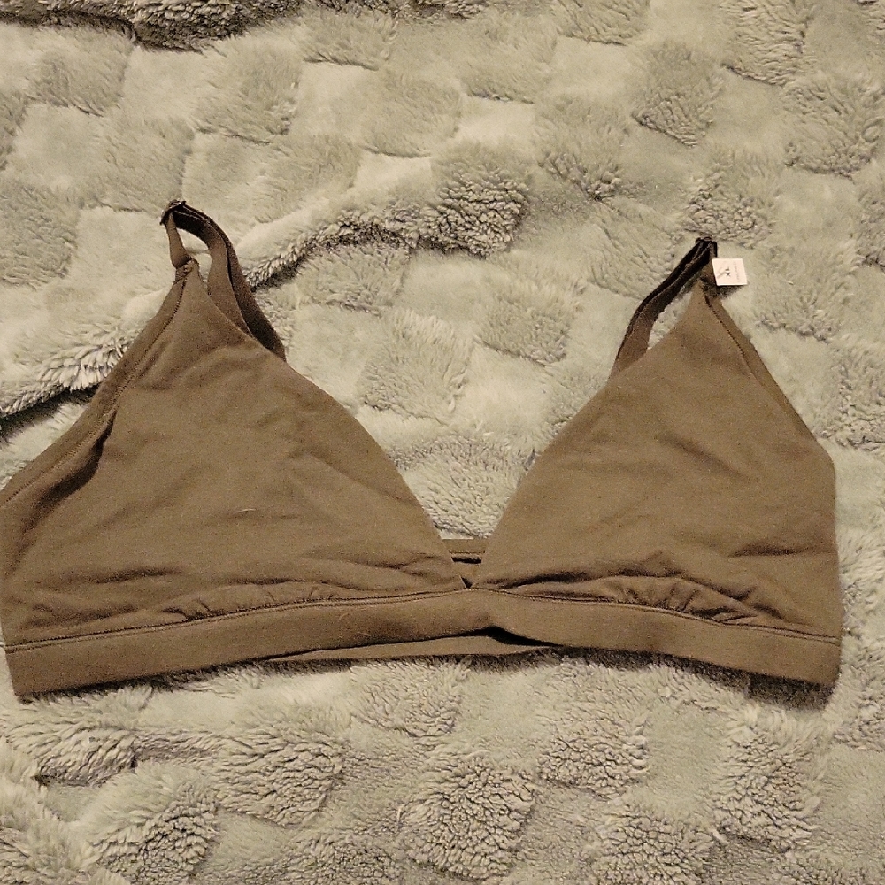 PINK Green Bralette